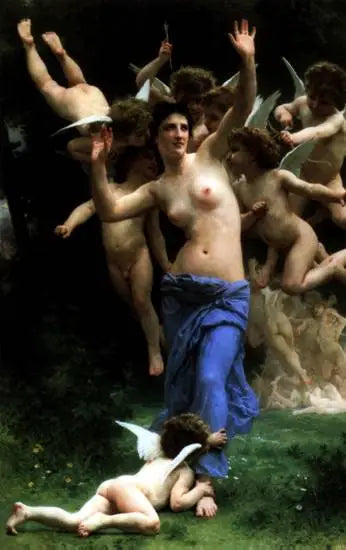 Le guêpier - Bouguereau