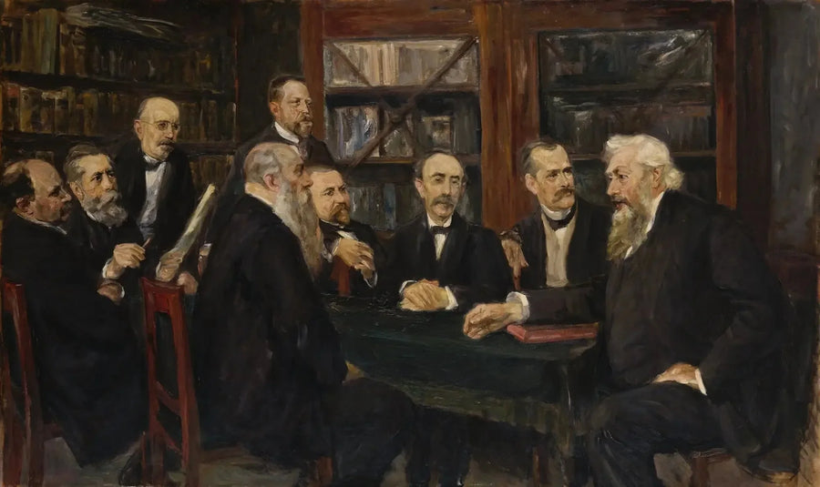 Le Hamburgische Professorenkonvent - Max Liebermann