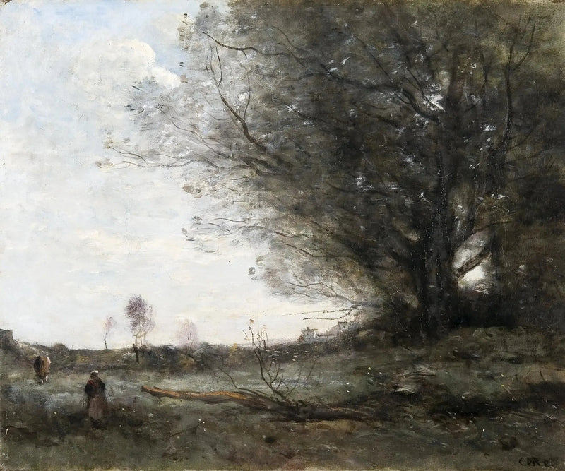 Bøgetræet - Jean-Baptiste Camille Corot