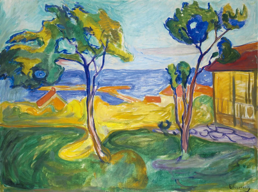 Haven i Åsgårdstrand - Edvard Munch
