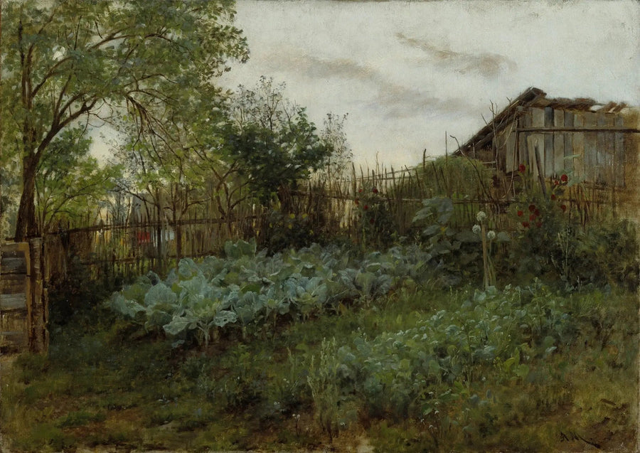 Baggården - Adolph von Menzel