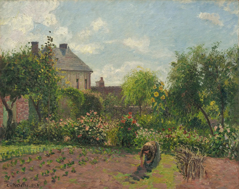 Kunstnerens Have i Eragny - Camille Pissarro