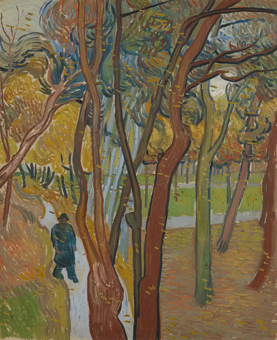 Hospitalet Saint-Paul's have (« Faldet af blade ») - Vincent van Gogh