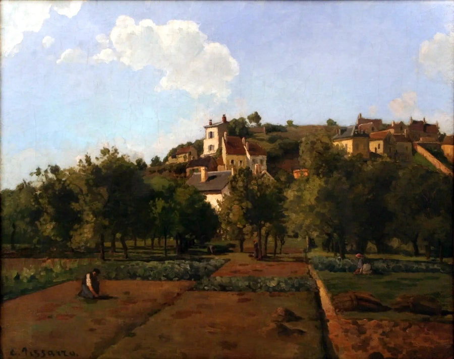 Maubuisson Haven, Pontoise - Camille Pissarro