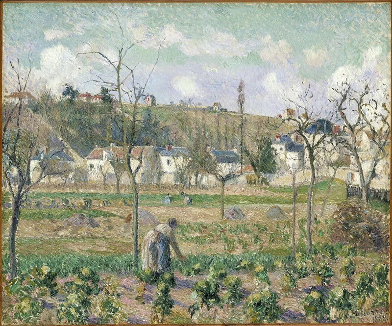 Maubuisson Have, Pontoise, Mor Bellette - Camille Pissarro