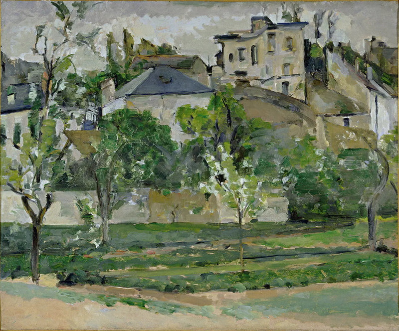 Le Jardin de Maubuisson, Pontoise - Paul Cézanne