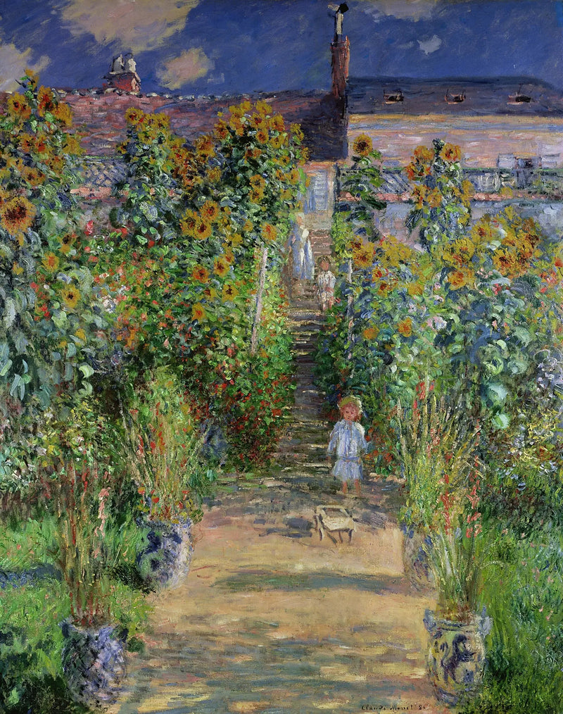Monets have i Vétheuil - Claude Monet