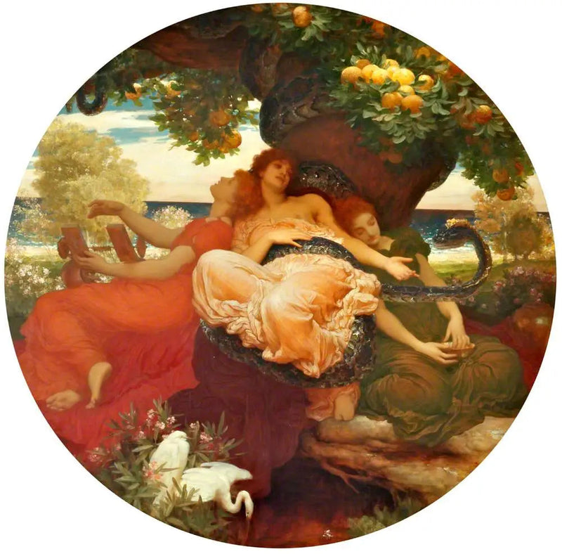 Hespéridernes Have - Frederic Leighton