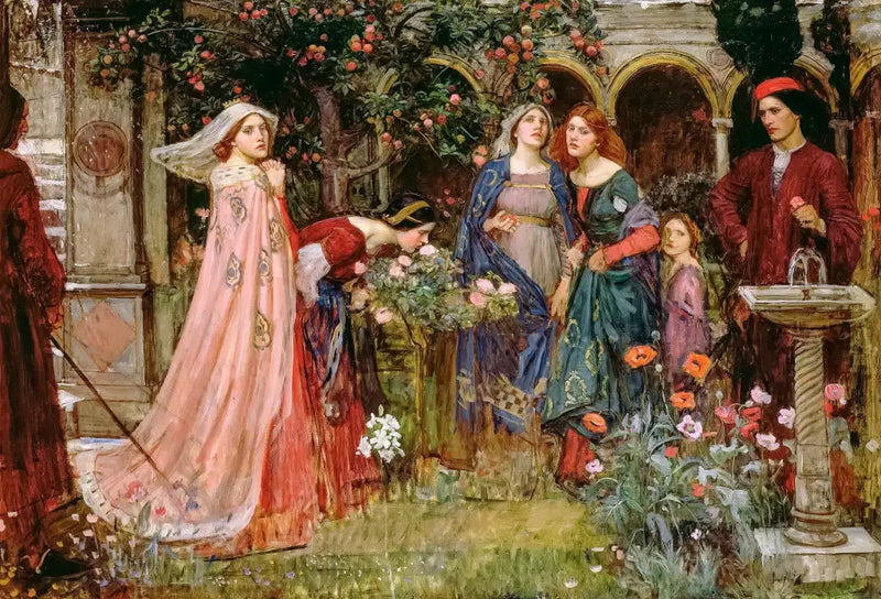 Den fortryllede have - John William Waterhouse