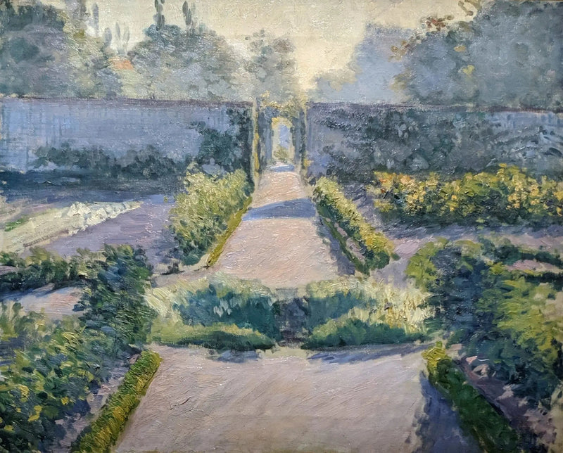 Køkkenhaven, Yerres - Gustave Caillebotte