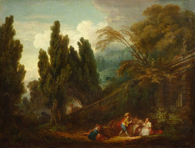 Paletspillet - Jean-Honoré Fragonard