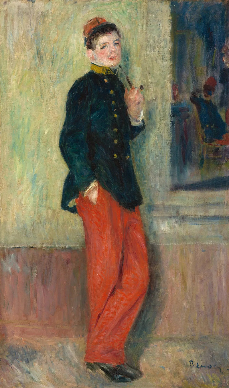 Den unge soldat - Pierre-Auguste Renoir