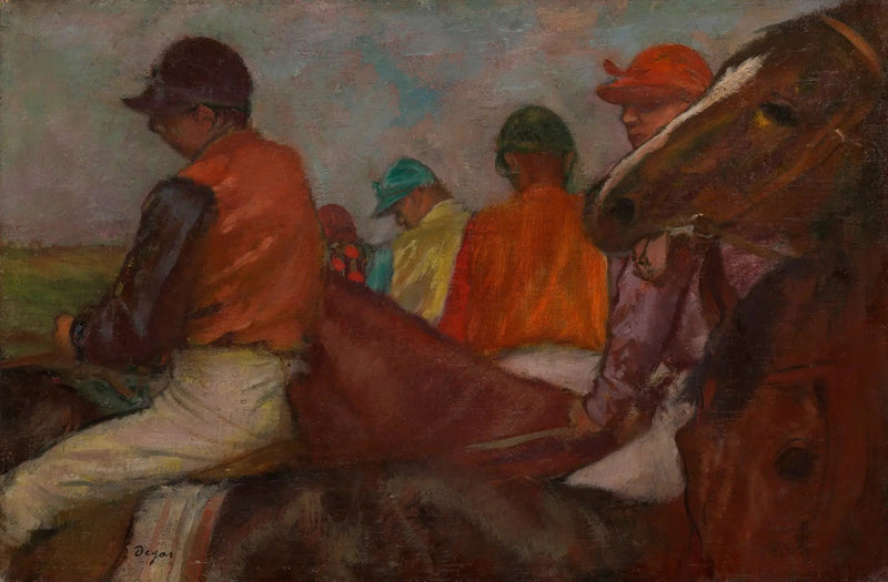 Jockeyen - Edgar Degas
