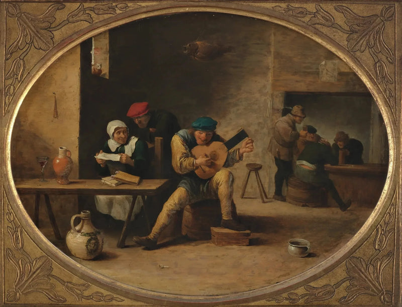 Luthspiller - David Teniers den Yngre
