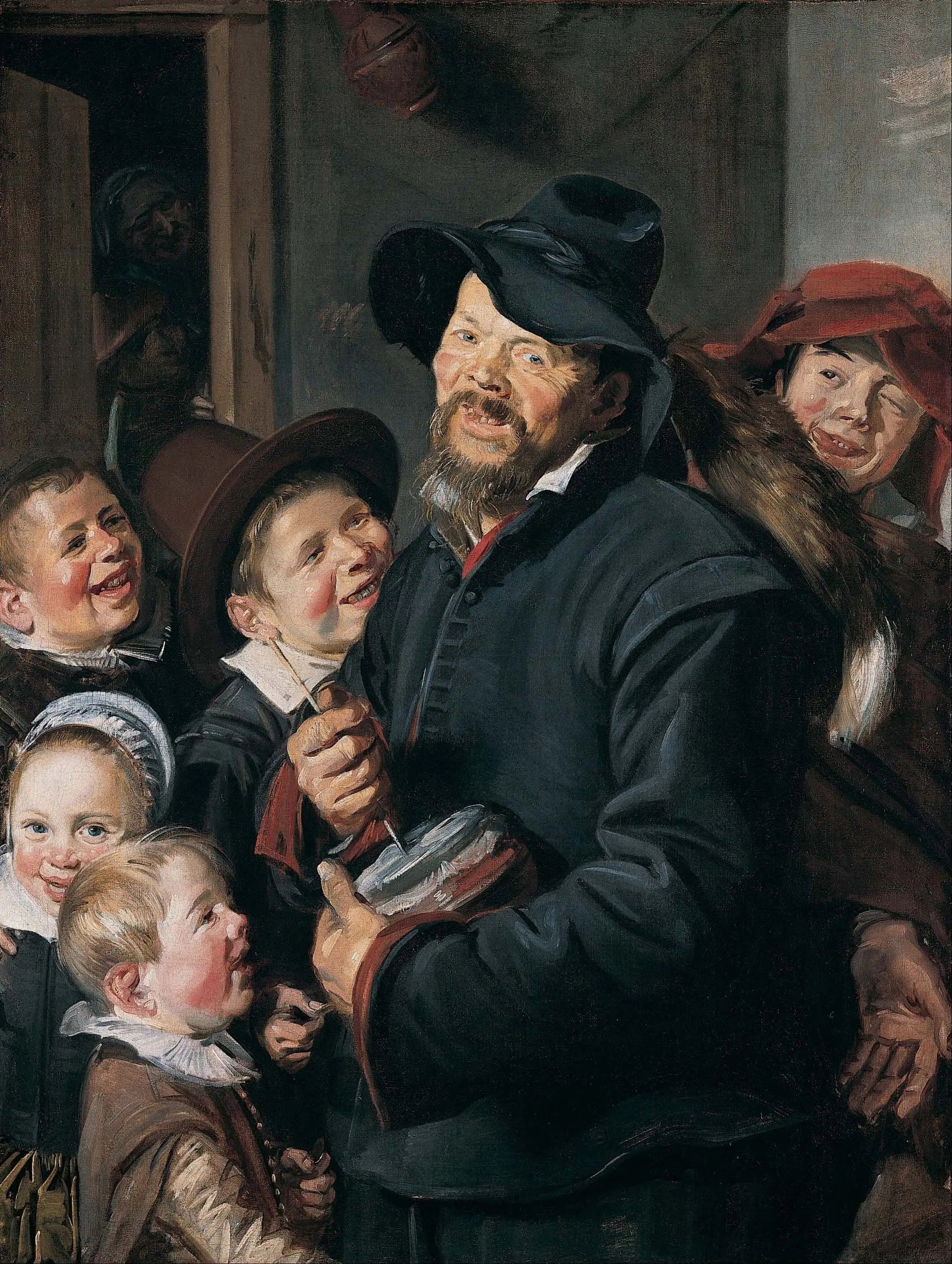 Le Joueur de Rommelpot - Frans Hals - Alpha Reproduction