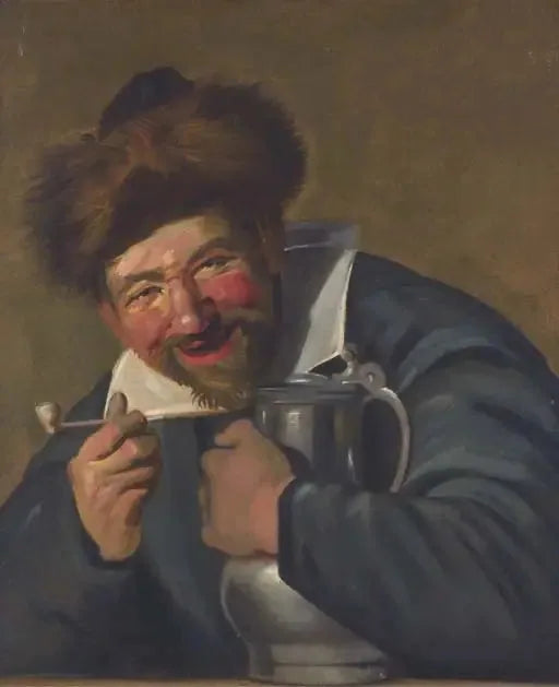 Den glade drikker - Frans Hals