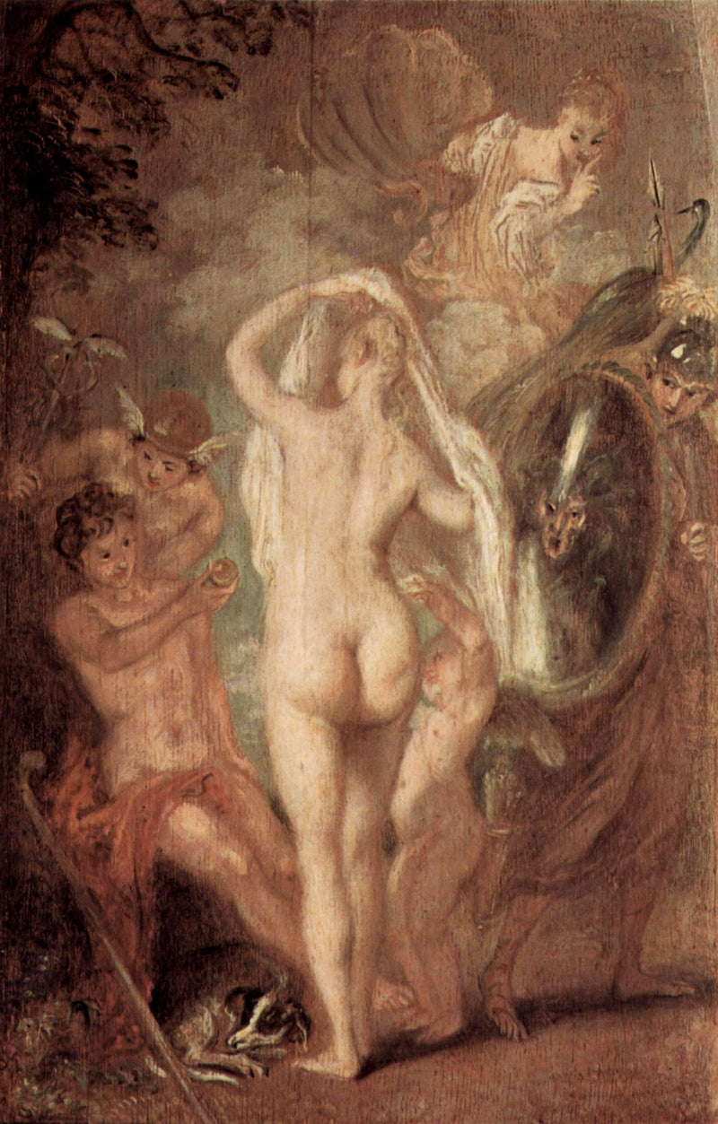 Paris' Dommedag - Antoine Watteau