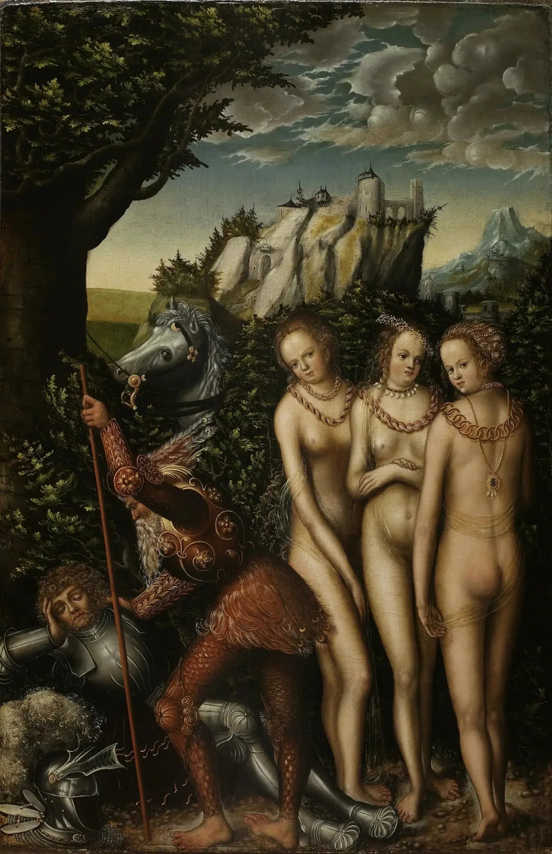 Parisa Dømmekraft. - Lucas Cranach den Ældre