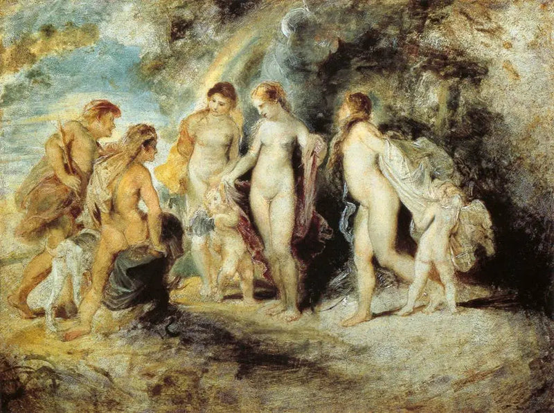 Dømmesagen af Parys - Peter Paul Rubens