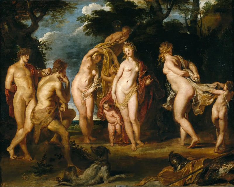 Dømmesagen af Parys - Peter Paul Rubens