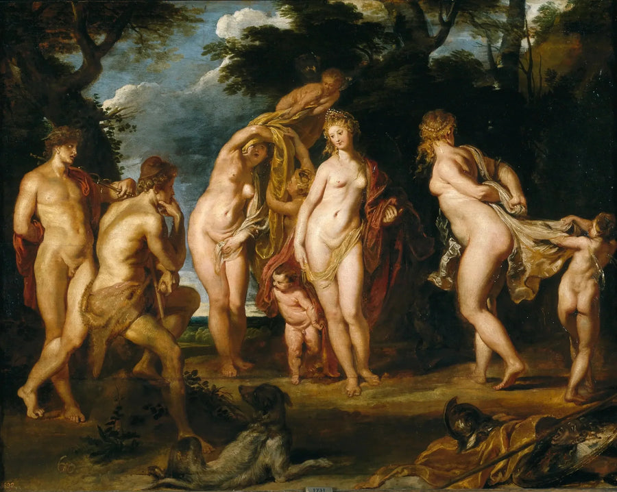 Dømmesagen af Parys - Peter Paul Rubens