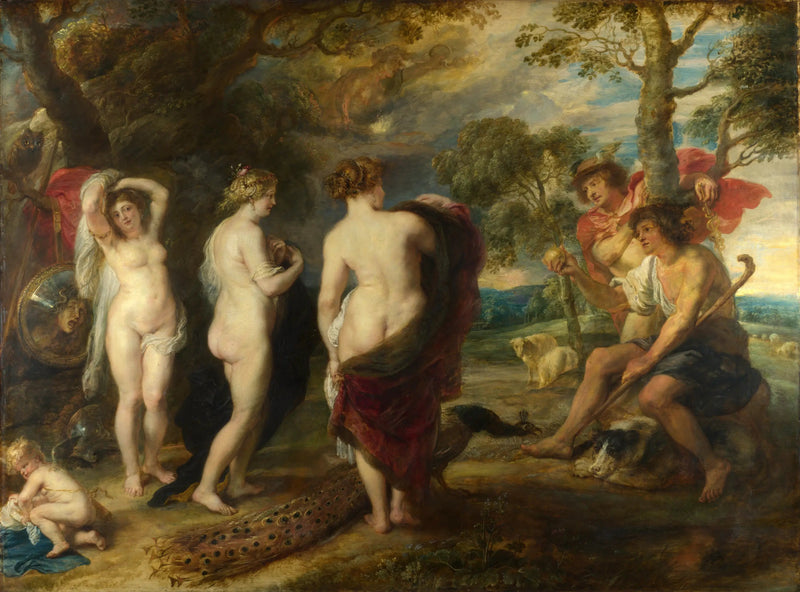 Dømmesagen af Parys - Peter Paul Rubens