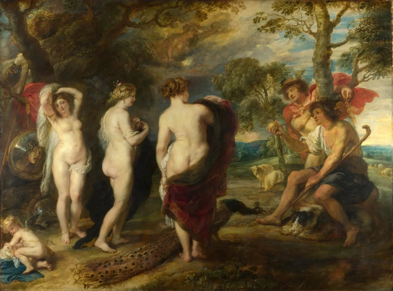 Dømmesagen af Parys - Peter Paul Rubens