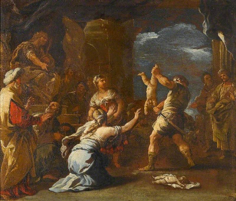 Salomons Dom - Luca Giordano