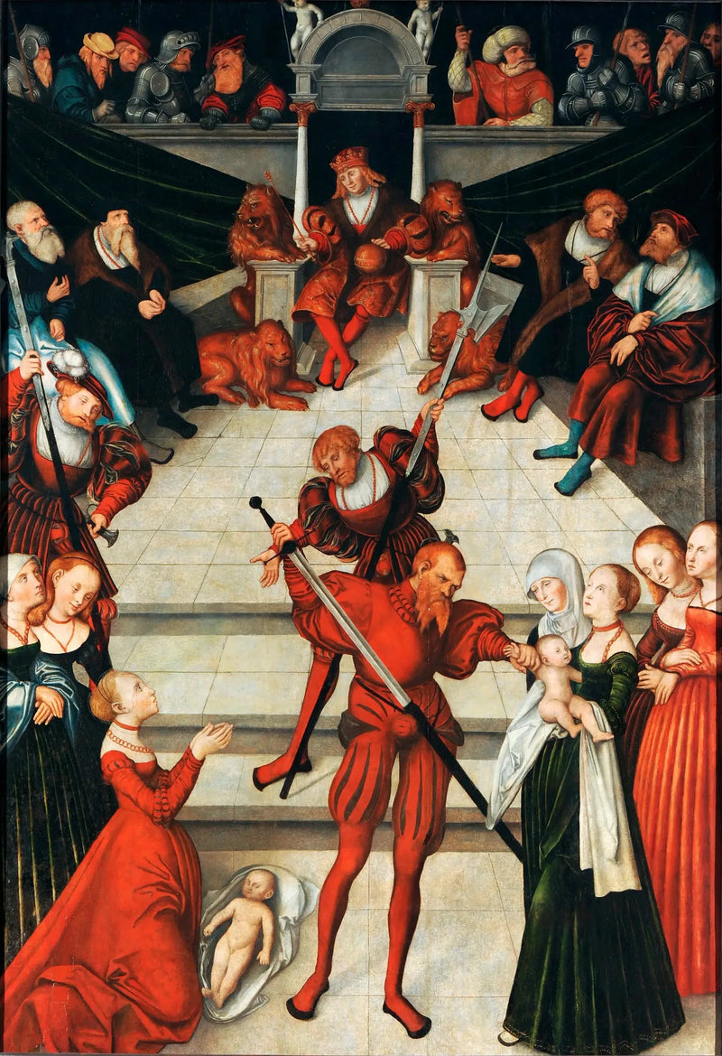 Salomons Dom - Lucas Cranach den Ældre