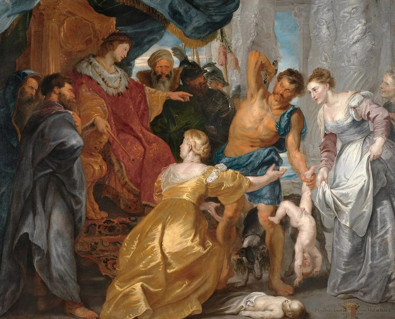 Salomons Dom - Peter Paul Rubens