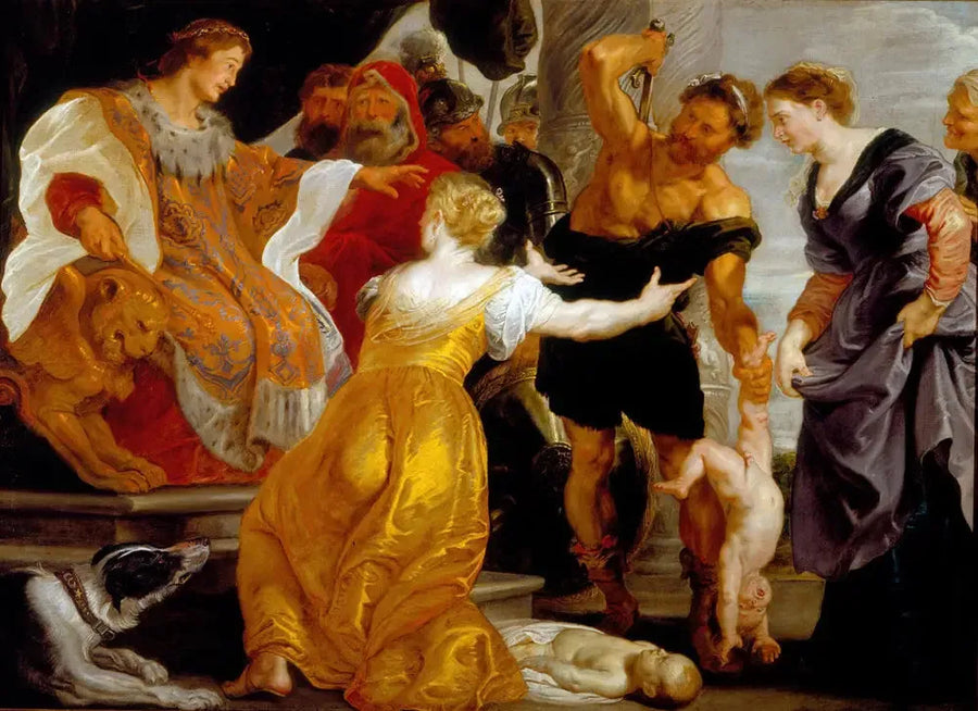 Salomons Dom - Peter Paul Rubens