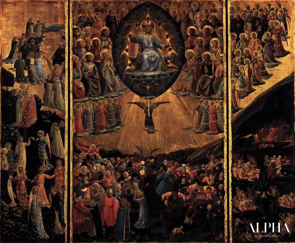 Le jugement dernier - Fra Angelico - Reproductions de tableaux et peintures haut de gamme