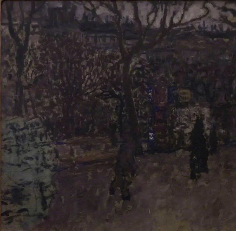 Kiosken, Boulevard des Batignolles - Pierre Bonnard