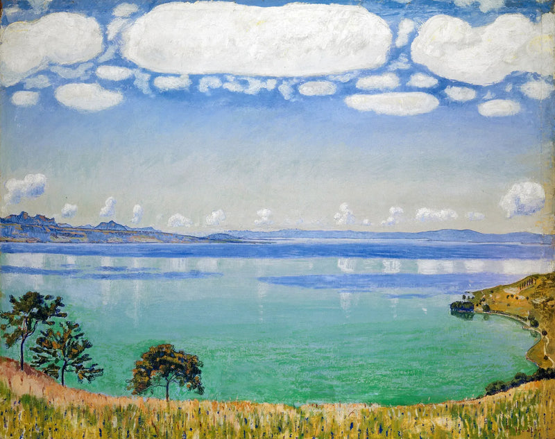 Lake Geneva fra Chexbres - Ferdinand Hodler