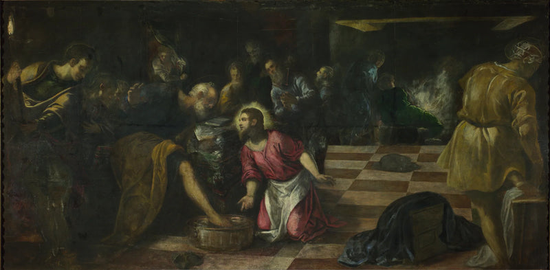 Fodbad - Jacopo Tintoretto