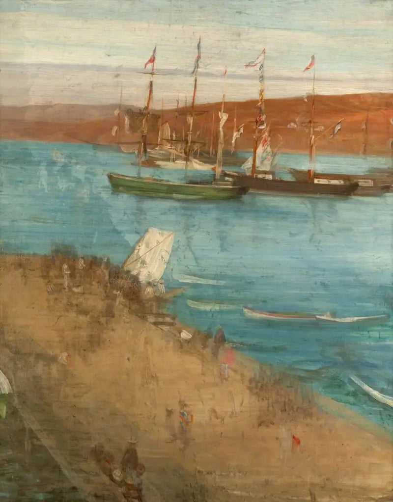 Dagen efter revolutionen: Valparaiso - James Abbott McNeill Whistler