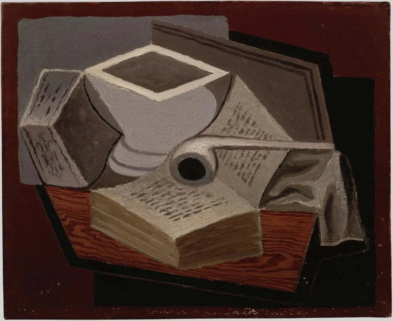 Det åbne bog - Juan Gris