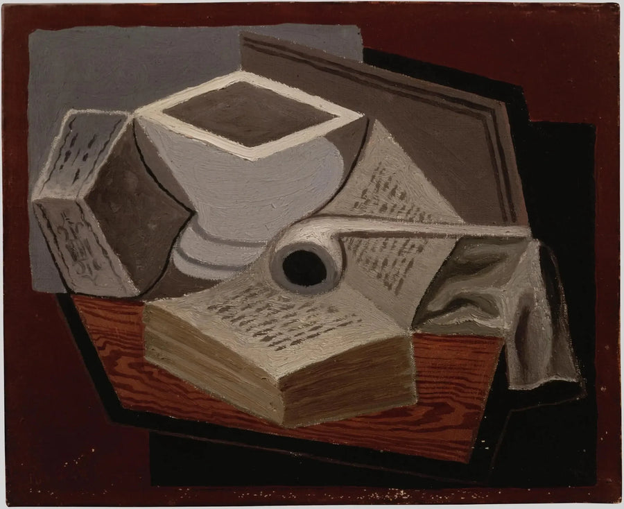 Det åbne bog - Juan Gris