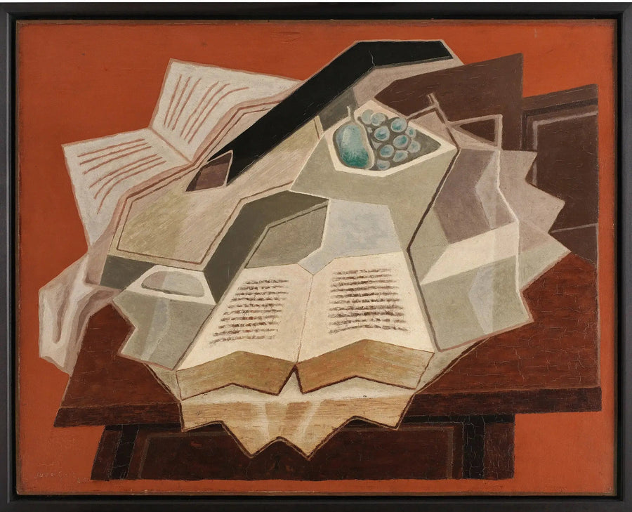 Det åbne bog - Juan Gris