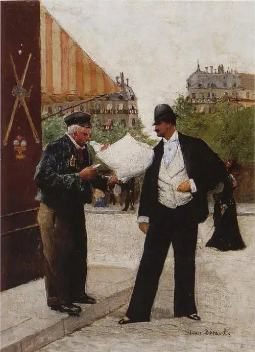 Le Livreur - Jean Béraud