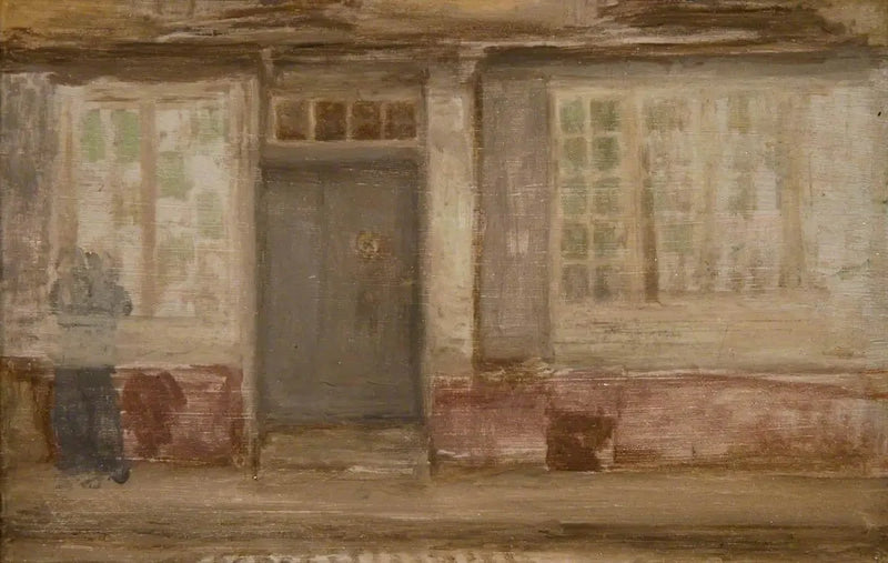 Præstens Bolig, Dieppe - James Abbott McNeill Whistler