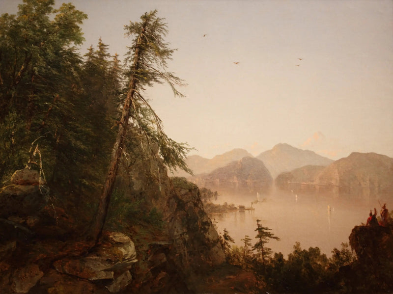 Langs Hudson - John Frederick Kensett
