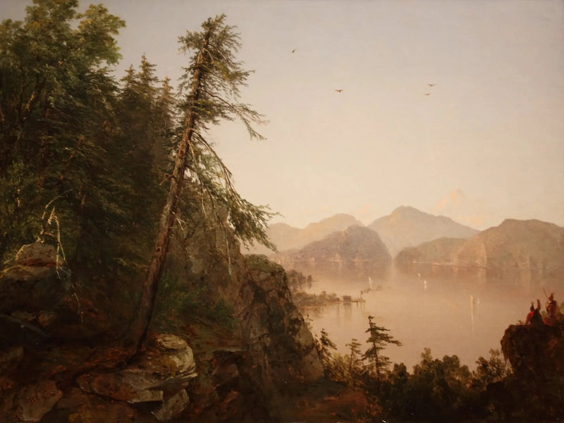 Langs Hudson - John Frederick Kensett