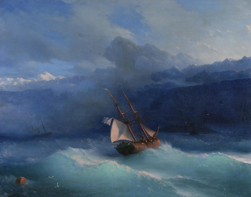 Langs kysten - Ivan Aïvazovski