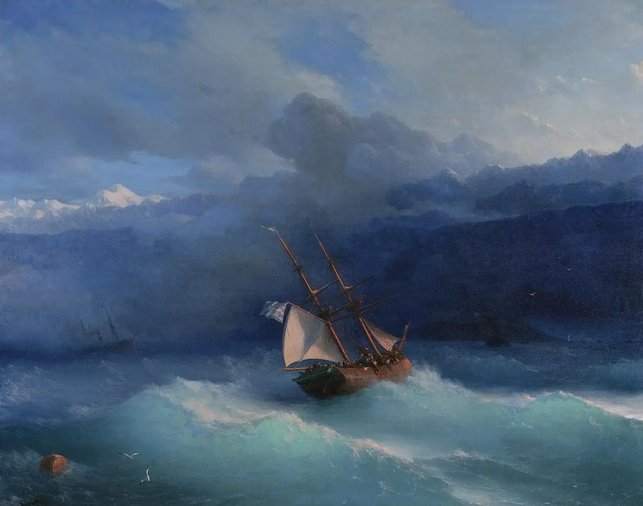 Langs kysten - Ivan Aïvazovski