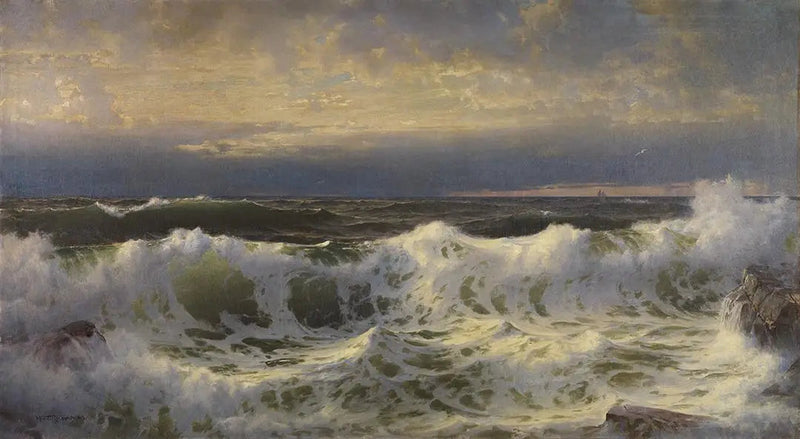 Langs kysten - William Trost Richards