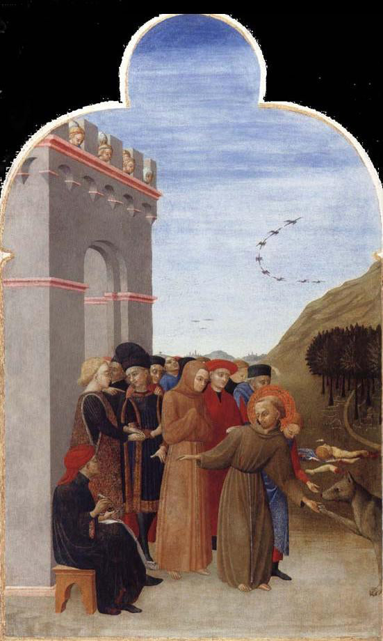 Gubbio-ulven - Stefano di Giovanni (Sassetta)