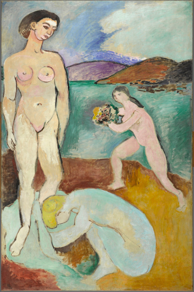 Reproduction du tableau « Le Luxe I - Henri Matisse » par Alpha Reproduction en peinture à l’huile