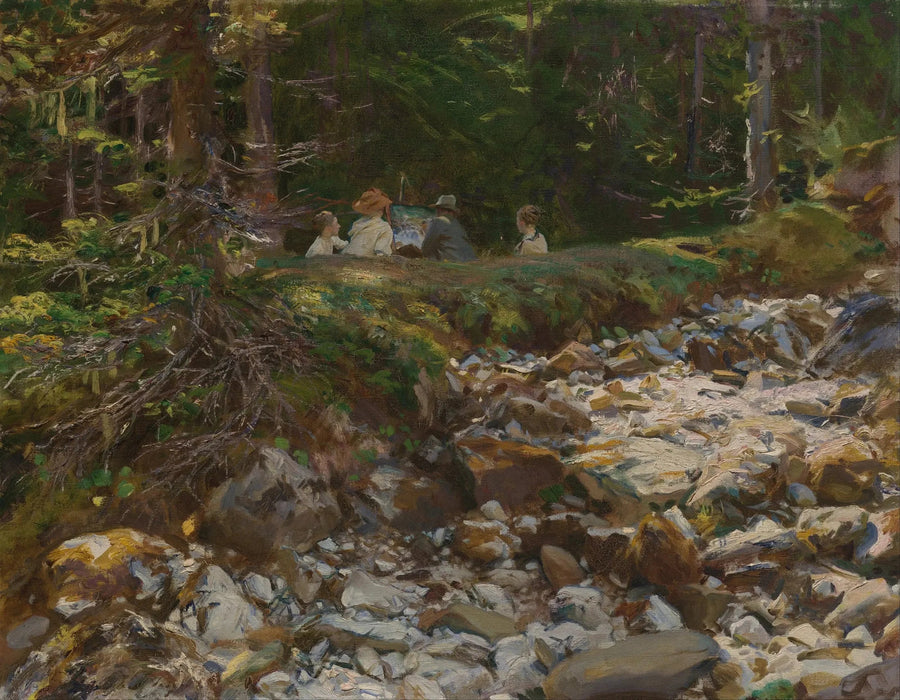Mesteren og hans elever - John Singer Sargent
