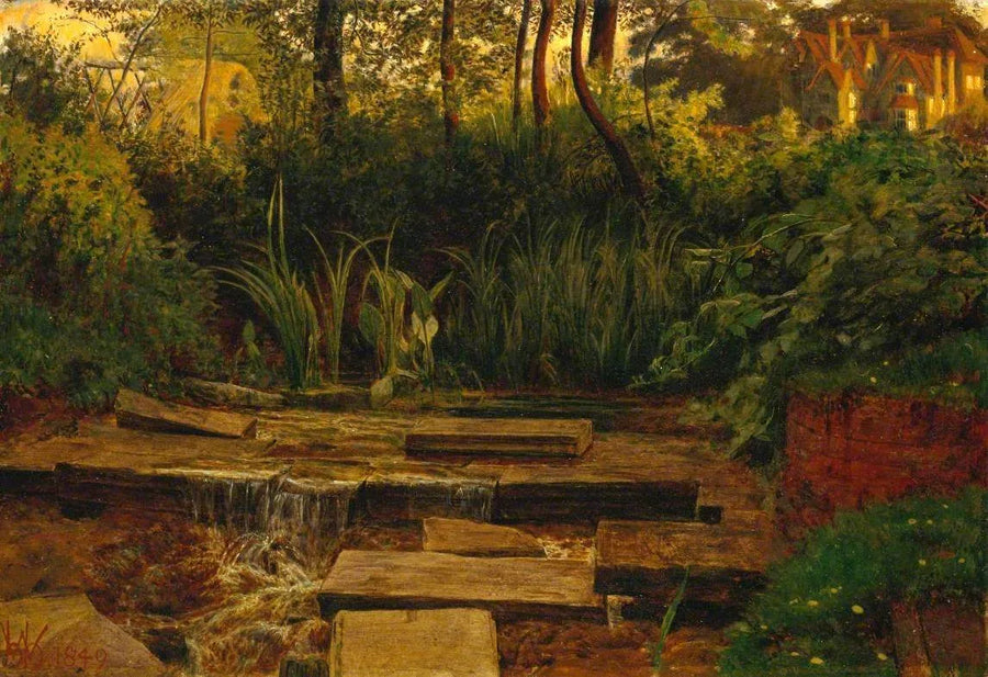 Det Spøgelsesrige Herregård - William Holman Hunt